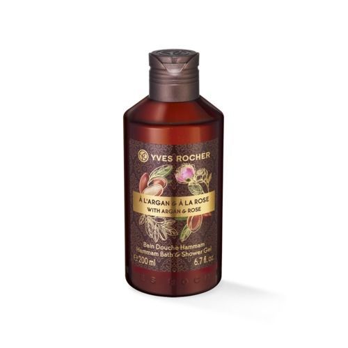 Sprchový gel Argan & bio růže z Maroka