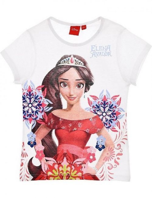 Elena from avalor bílé dívčí tričko s potiskem