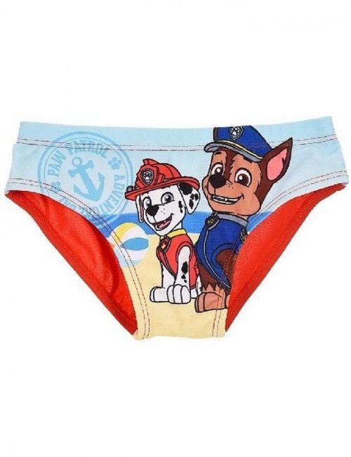 Chlapecké plavky paw patrol - červené