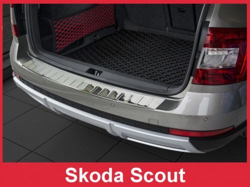 Ochranná lišta hrany kufru Škoda Octavia II. 2013-2016 (Scout)