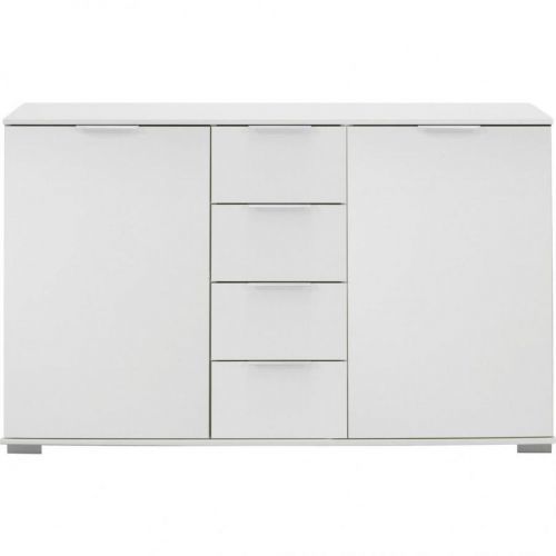 Carryhome SKŘÍŇ NA NÁDOBÍ, bílá, 130/83/41 cm - bílá