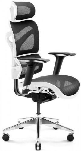 Diablo Chairs V-Commander, černá/bílá (5902560338140)