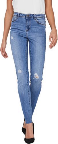 Vero Moda Dámské džíny VMTANYA Skinny Fit 10228784 Medium Blue Denim XL/32