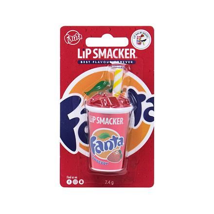 Lip Smacker Fanta balzám na rty 7,4 g odstín Strawberry pro děti