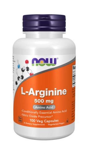 L-Arginin 500 mg 100 kaps. - NOW Foods
