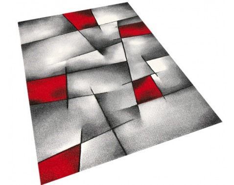 Koberec Brilliance 120x170 cm, šedo-červený