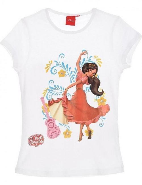 Elena of avalor bílé dívčí tričko