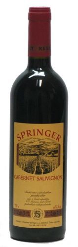 Springer Pavel Cabernet Sauvignon jakostní víno s přívlastkem 2014 0.75l