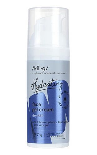 Kilig Intenzivně hydratační gelový krém pro suchou pleť Hydrating (Face Gel Cream) 50 ml