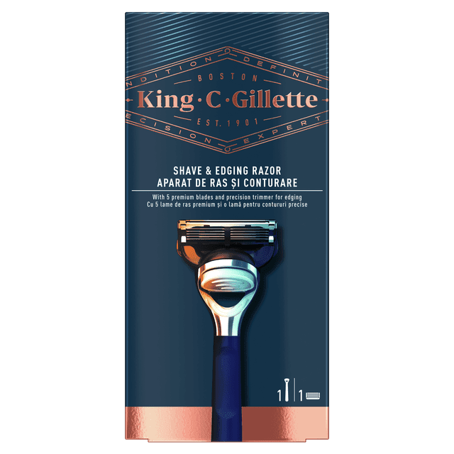 Gillette King C. Strojek Na Holení A Tvarování