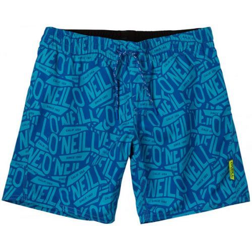 O'Neill PB STICKERPRINT SHORTS  164 - Chlapecké šortky do vody