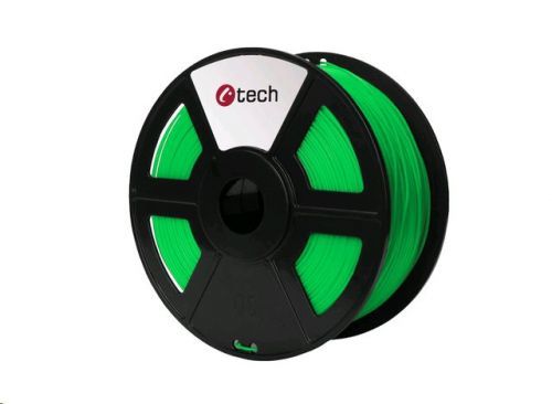 PLA FLUORESCENT GREEN zelená C-TECH, 1,75mm, 1kg