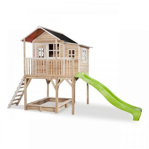 EXIT TOYS Zahradní cedrový domeček Exit Loft 750 přírodní
