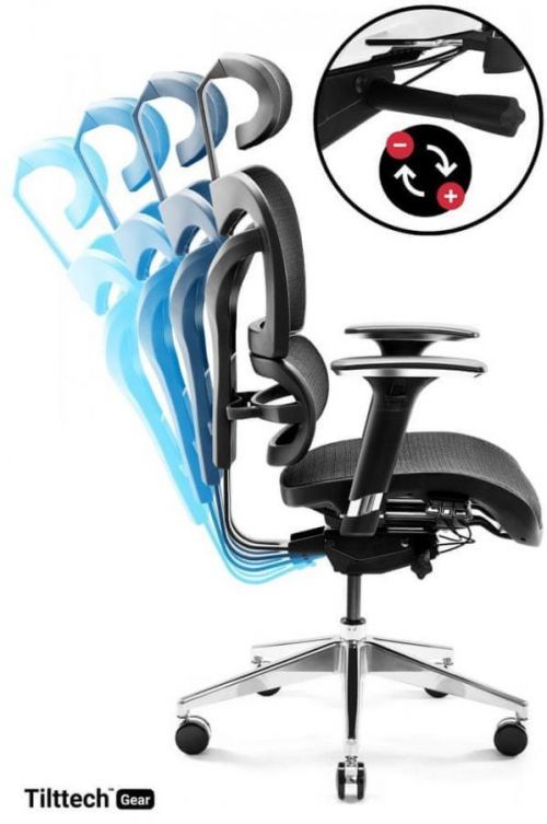 Diablo Chairs V-Commander, černá (5902560338164)