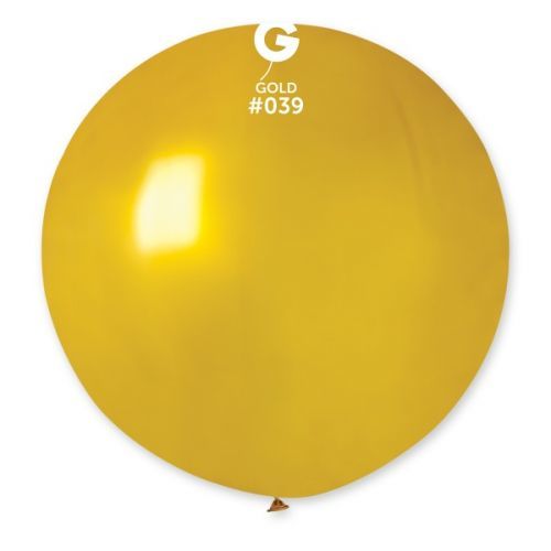 BALÓN jumbo zlatý 80 cm