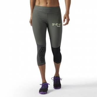 Reebok Dámské legíny Spartan Race CAPRI BR2106