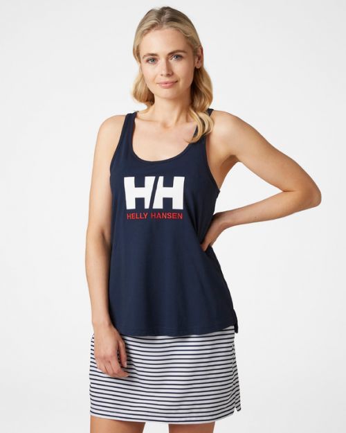 Helly Hansen Logo Singlet  Tílko Modrá