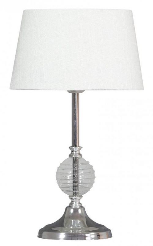 CLX Moderní stolní lampa PALERMO, 1xE27, 60W, čirá