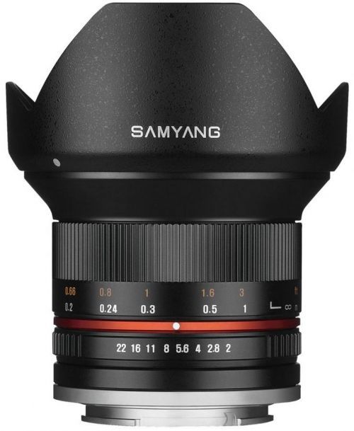 SAMYANG 12 mm f/2 NCS CS pro Samsung NX