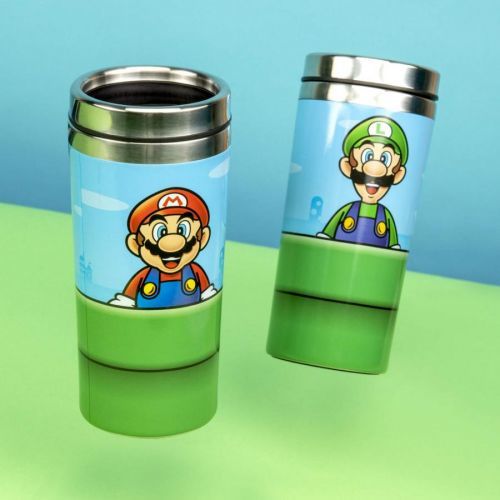 Paladone Products | Super Mario - cestovní hrnek Warp Pipe 450 ml