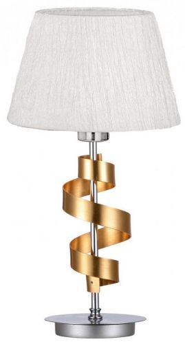 CLX Stolní lampa v klasickém stylu ROCCO, 1xE27, 60W, zlatá
