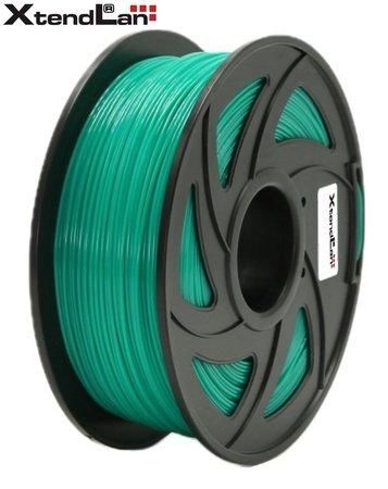 XtendLAN PLA filament 1,75mm zelený 1kg, 3DF-PLA1.75-GN 1kg