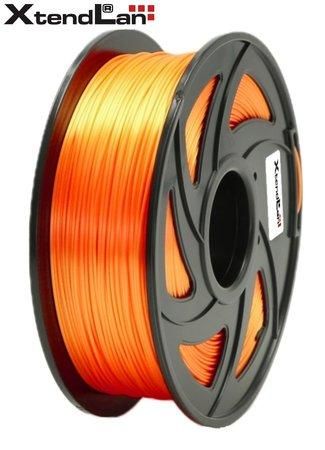 XtendLAN PLA filament 1,75mm lesklý oranžový 1kg, 3DF-PLA1.75-SOR 1kg
