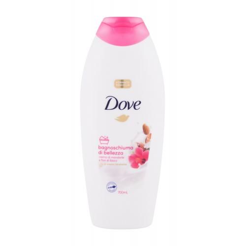 Dove Caring Bath Almond Cream With Hibiscus 700 ml pěna do koupele pro ženy