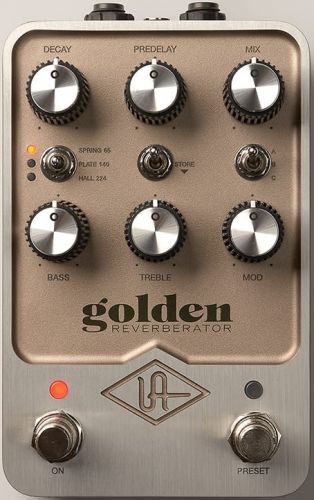 Universal Audio Golden Reverb Pedal