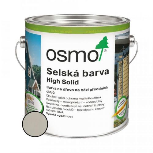Nátěr venkovní Osmo 2708 Selská barva písčitě šedá 2,5 l