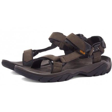 Teva Terra Fi 5 Universal Leather M 1099442 TKCF Turkish Coffee pánské kožené sandály 42 EUR