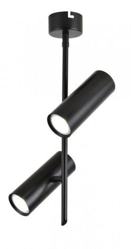 CLX Moderní závěsné LED osvětlení EMILIA-ROMAGNA, 2x5W, denní bílá, černé