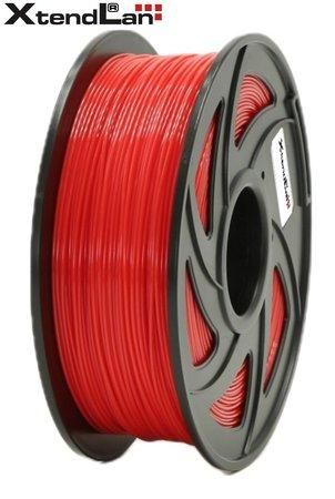XtendLAN PLA filament 1,75mm šarlatově červený 1kg, 3DF-PLA1.75-DRD 1kg