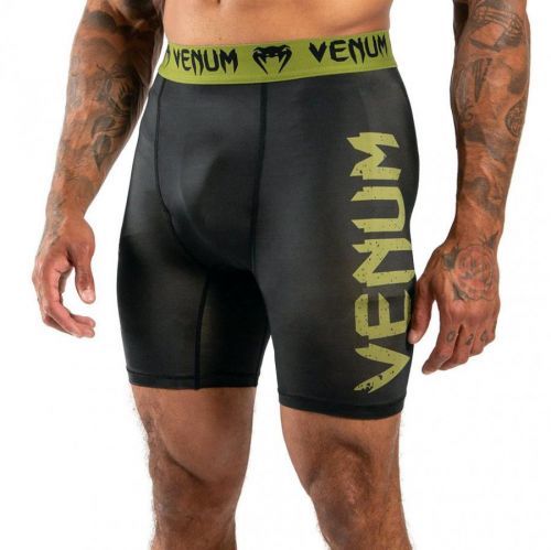 Kompresní šortky Venum Boxing Lab - khaki černá M