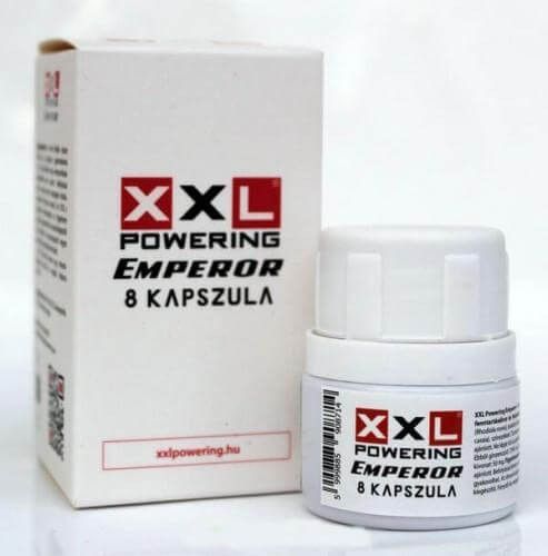 XXL powering - strong, dietary supplement capsule for men (8pcs)