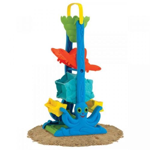 Barevný mlýnek na písek a vodu colorful pyramid water toy