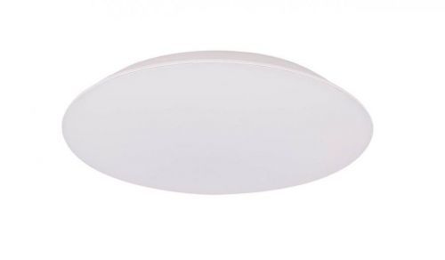 CLX Stropní LED koupelnové osvětlení SESSA AURUNCA, 12W, denní bílá, 23cm, kulaté, bílé, IP44