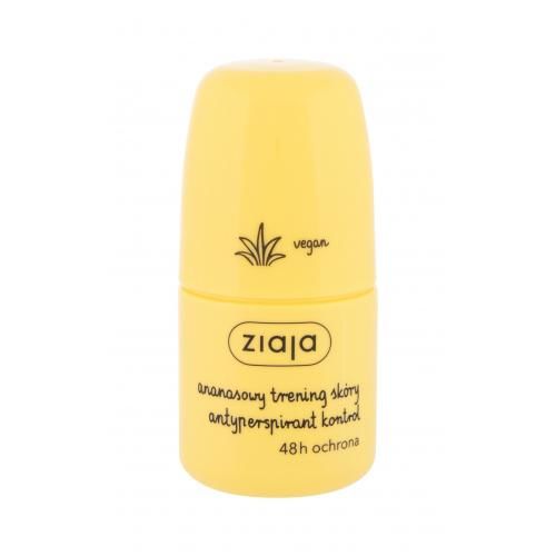 Ziaja Pineapple 60 ml antiperspirant s ananasem a kofeinem pro ženy