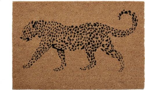 Rohožka z přírodního kokosového vlákna Premier Housewares Leopard, 40 x 60 cm