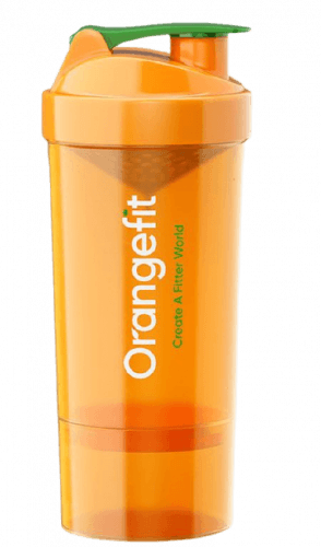 Orangefit Fit Šejkr 800ml se zásobníkem