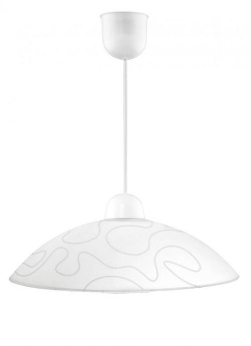 CLX Závěsné moderní osvětlení NOVI LIGURE, 1xE27, 60W, bílé