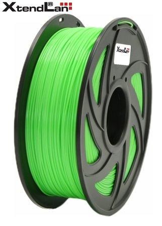 XtendLAN PETG filament 1,75mm jasně světle zelený 1kg, 3DF-PETG1.75-LGN 1kg