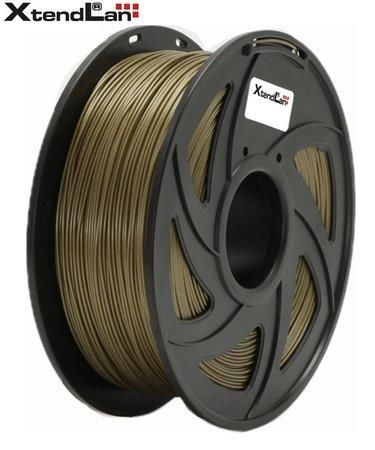 XtendLAN PETG filament 1,75mm bronzové barvy 1kg, 3DF-PETG1.75-BZ 1kg