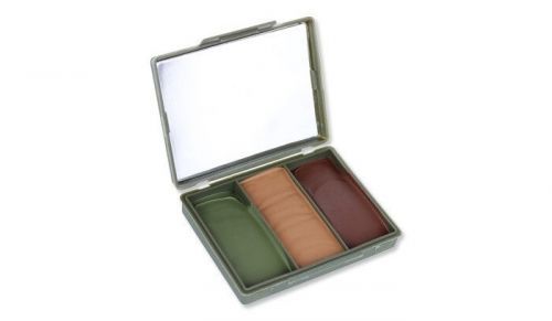 Maskovací barvy Compact NATO BCB® – hnědá / olivově zelená / desert (Barva: hnědá / olivově zelená / desert)