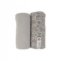Lodger Swaddler Tribe Flower 120x120cm balení 2ks Mist