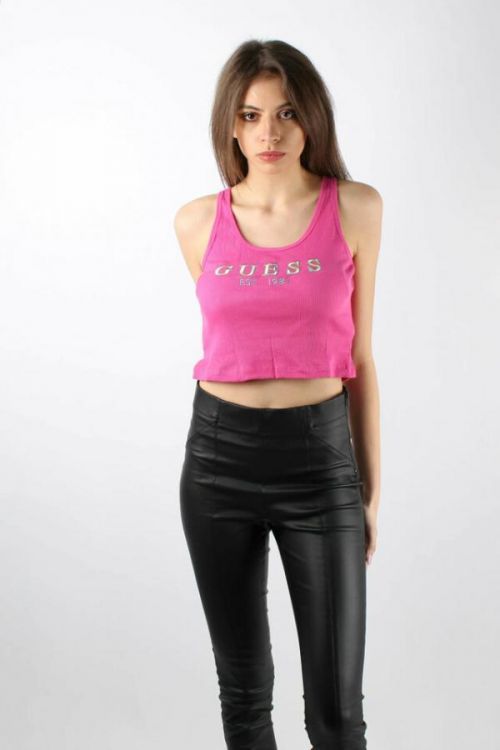 Dámské tílko E1GI10K1811 - G63X - Guess - S - růžová