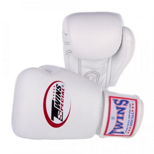 Boxerské rukavice Twins - bílá bílá 10