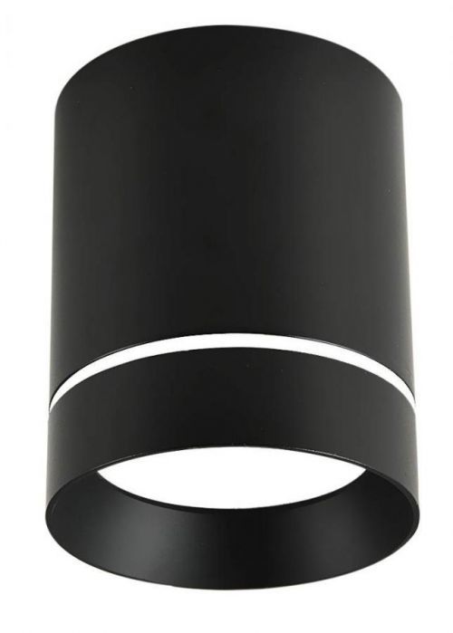 CLX Stropní moderní osvětlení EMILIA-ROMAGNA, 1xGU10, 15W, 10,5x7,9cm, černé