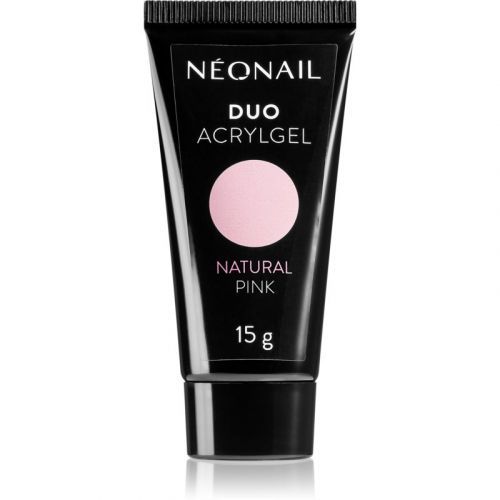 NeoNail Duo Acrylgel Natural Pink gel pro modeláž nehtů odstín Natural Pink 15 g