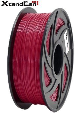 XtendLAN PLA filament 1,75mm červený 1kg, 3DF-PLA1.75-RD 1kg